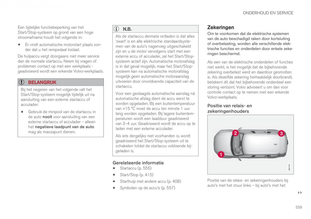 Volvo XC90 II 2 handleiding / page 561