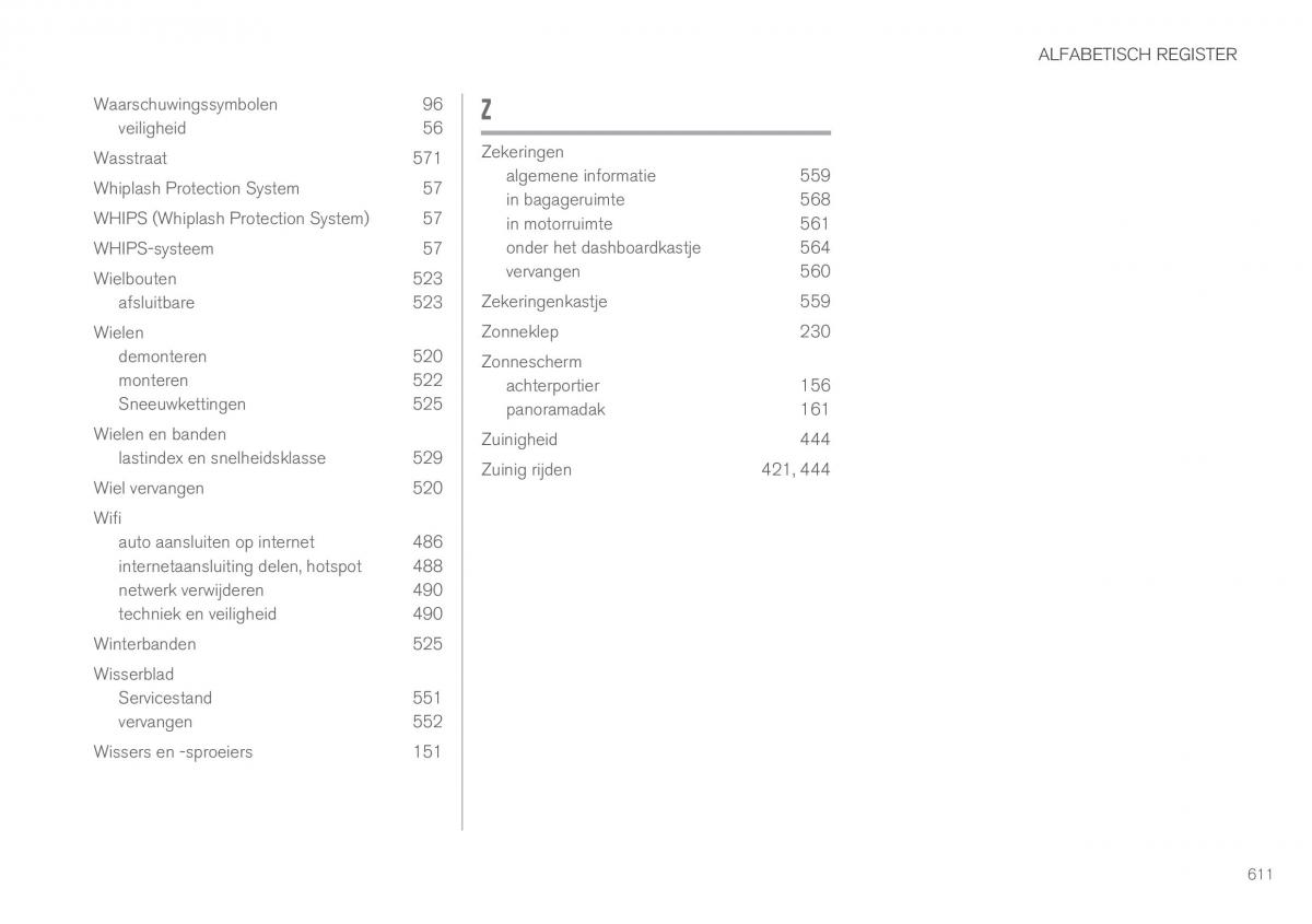 Volvo XC90 II 2 handleiding / page 613