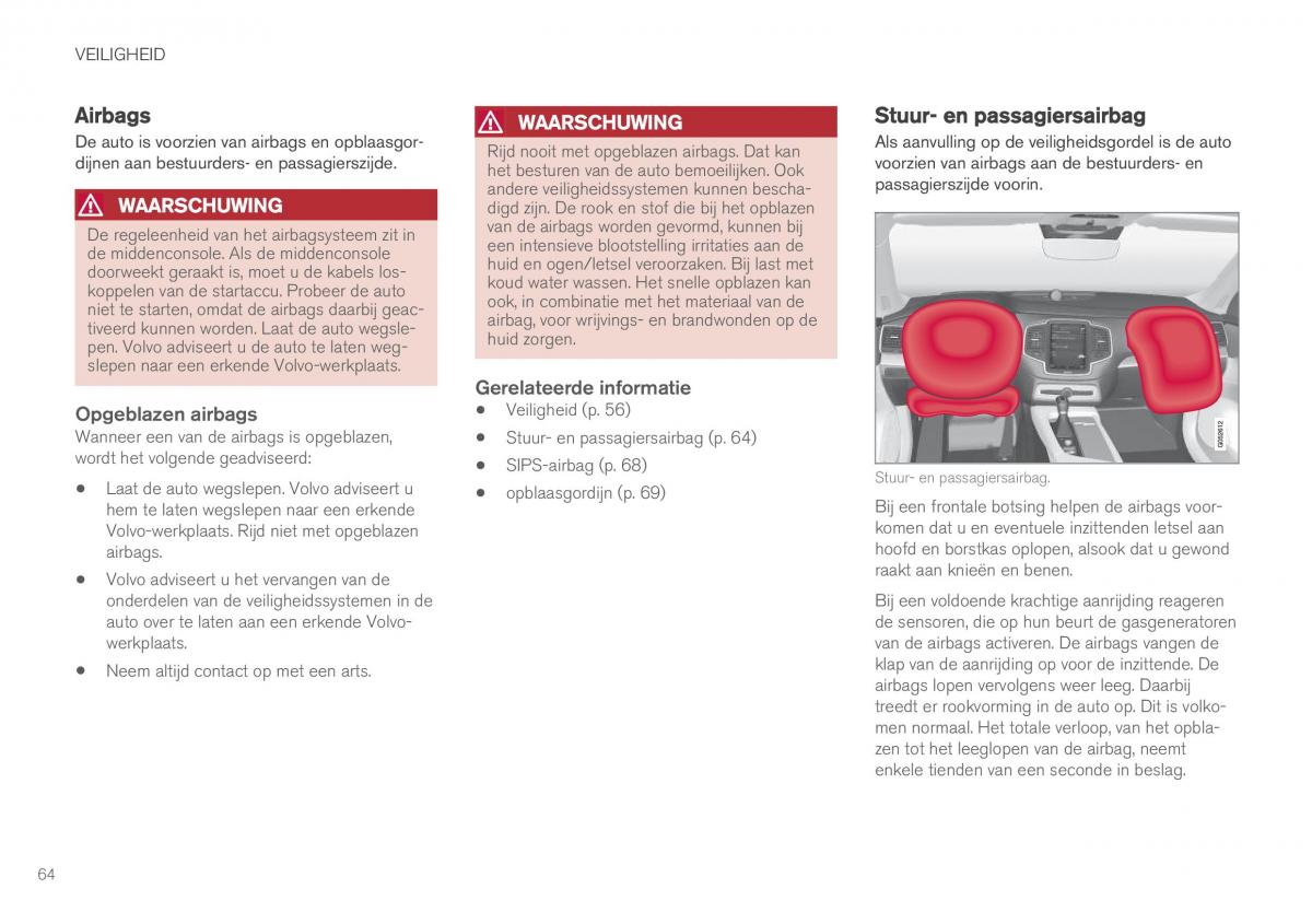 Volvo XC90 II 2 handleiding / page 66