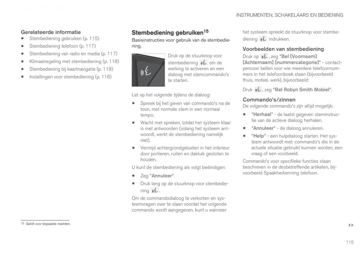 Volvo XC90 II 2 handleiding / page 117