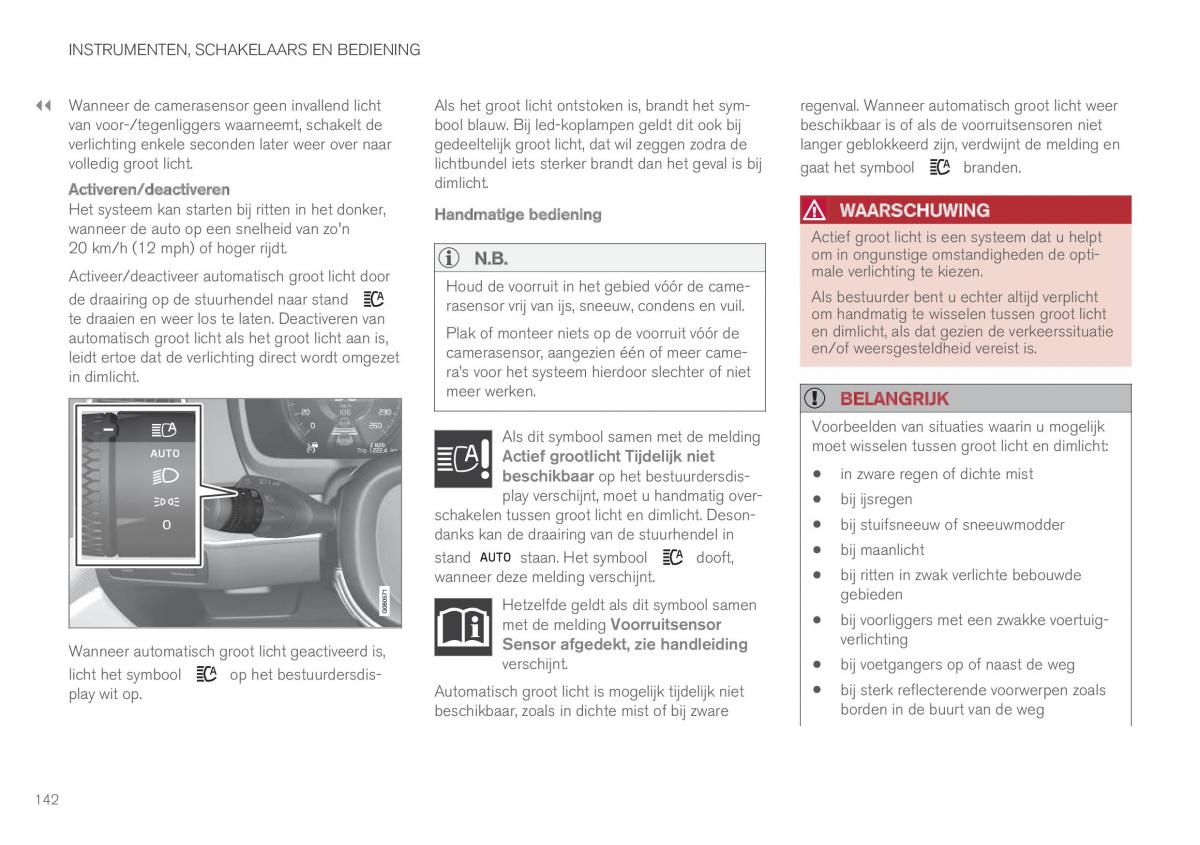 Volvo XC90 II 2 handleiding / page 144