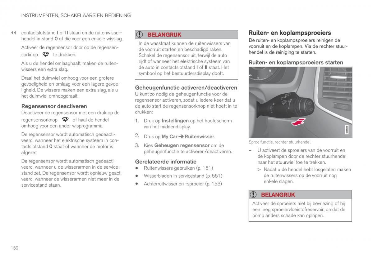 Volvo XC90 II 2 handleiding / page 154