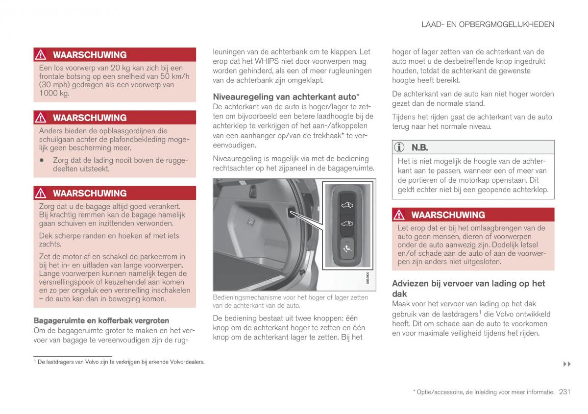 Volvo XC90 II 2 handleiding / page 233