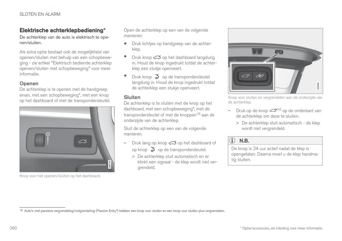 Volvo XC90 II 2 handleiding / page 262