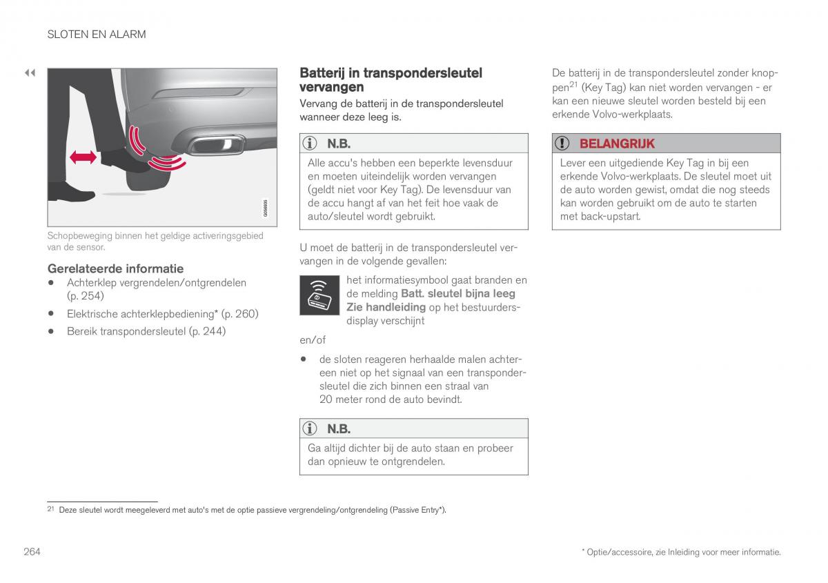 Volvo XC90 II 2 handleiding / page 266