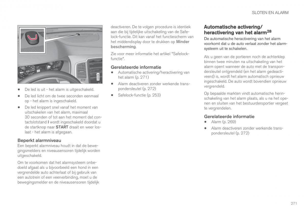 Volvo XC90 II 2 handleiding / page 273