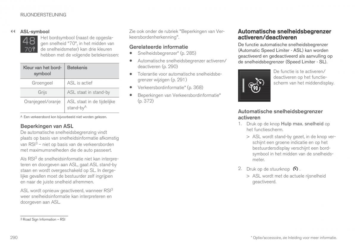 Volvo XC90 II 2 handleiding / page 292