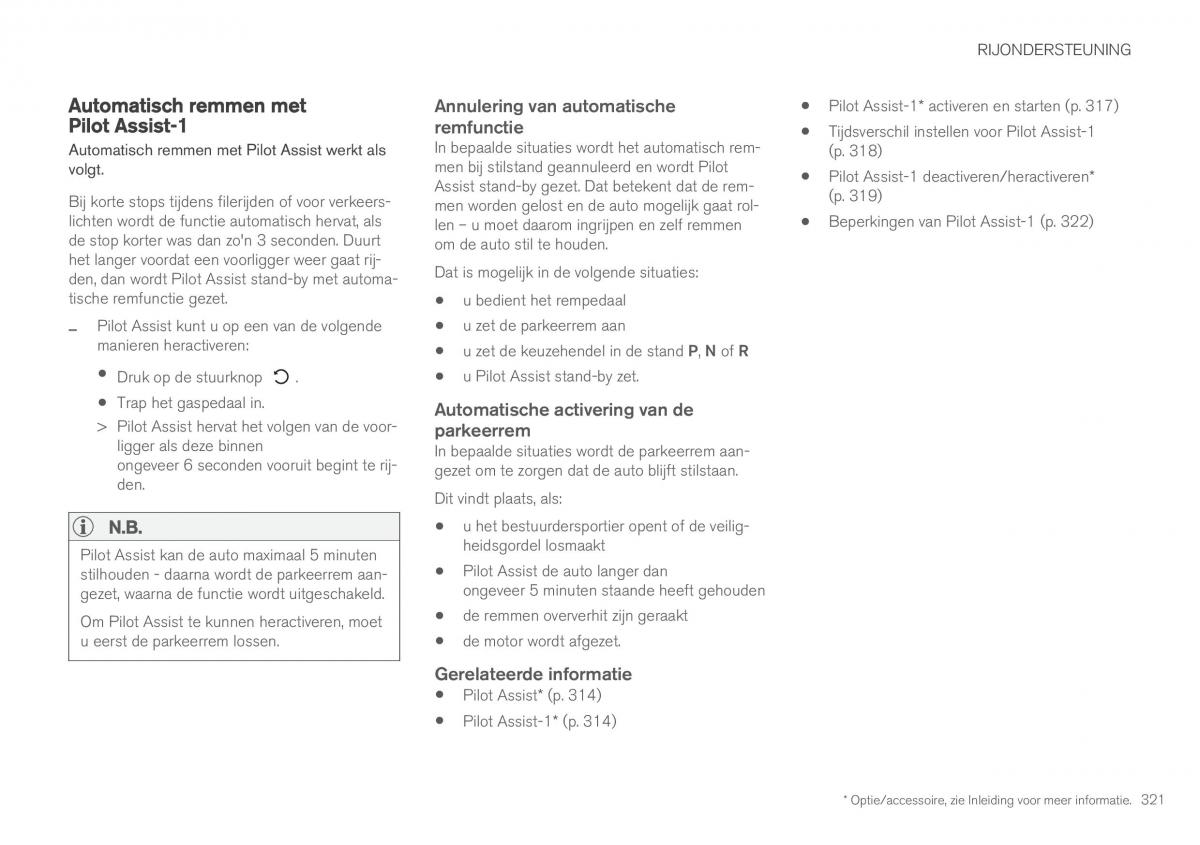 Volvo XC90 II 2 handleiding / page 323