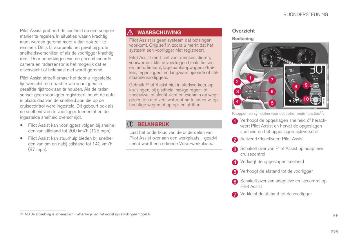 Volvo XC90 II 2 handleiding / page 327