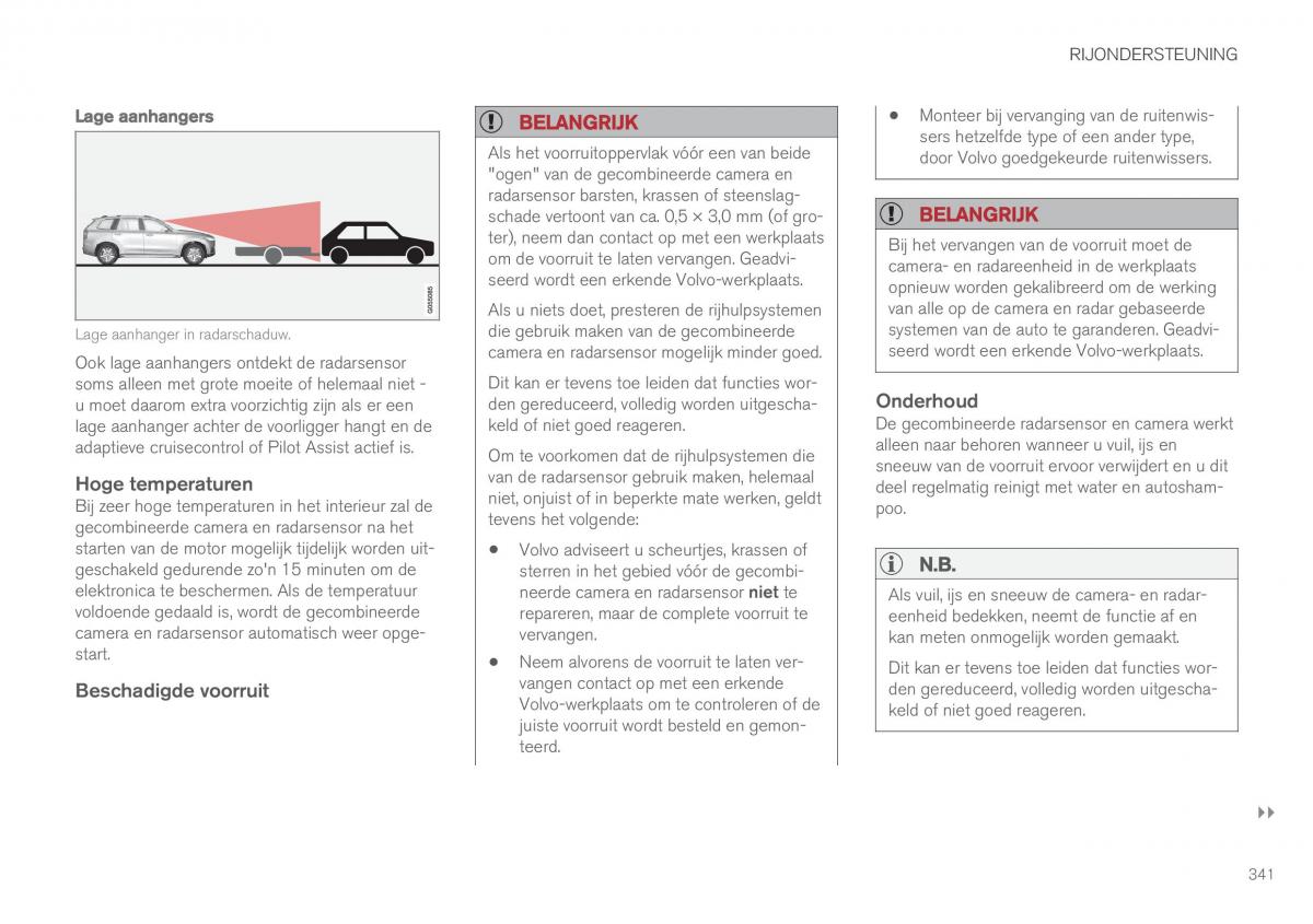 Volvo XC90 II 2 handleiding / page 343