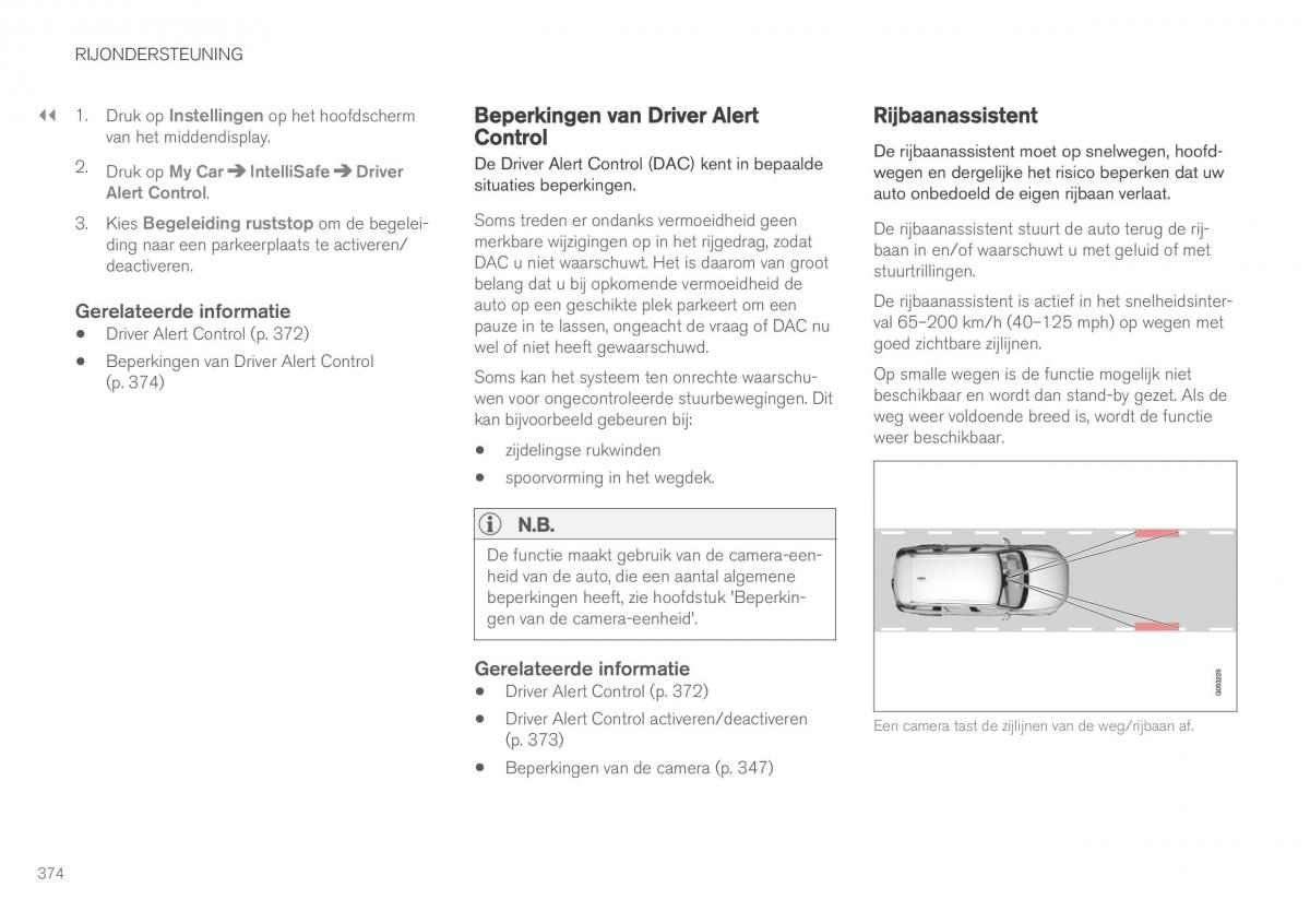 Volvo XC90 II 2 handleiding / page 376