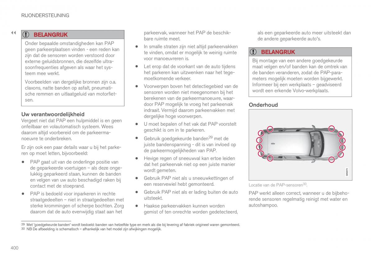 Volvo XC90 II 2 handleiding / page 402