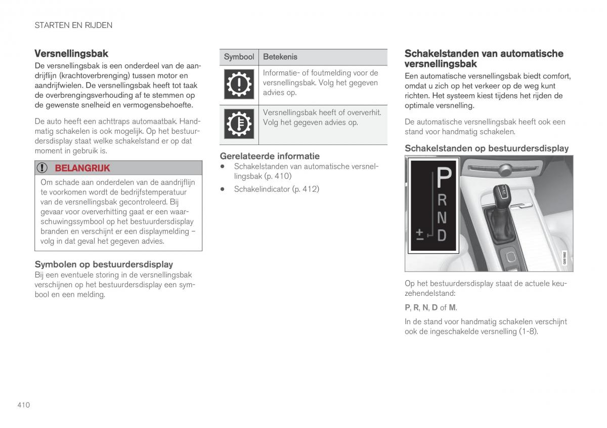 Volvo XC90 II 2 handleiding / page 412