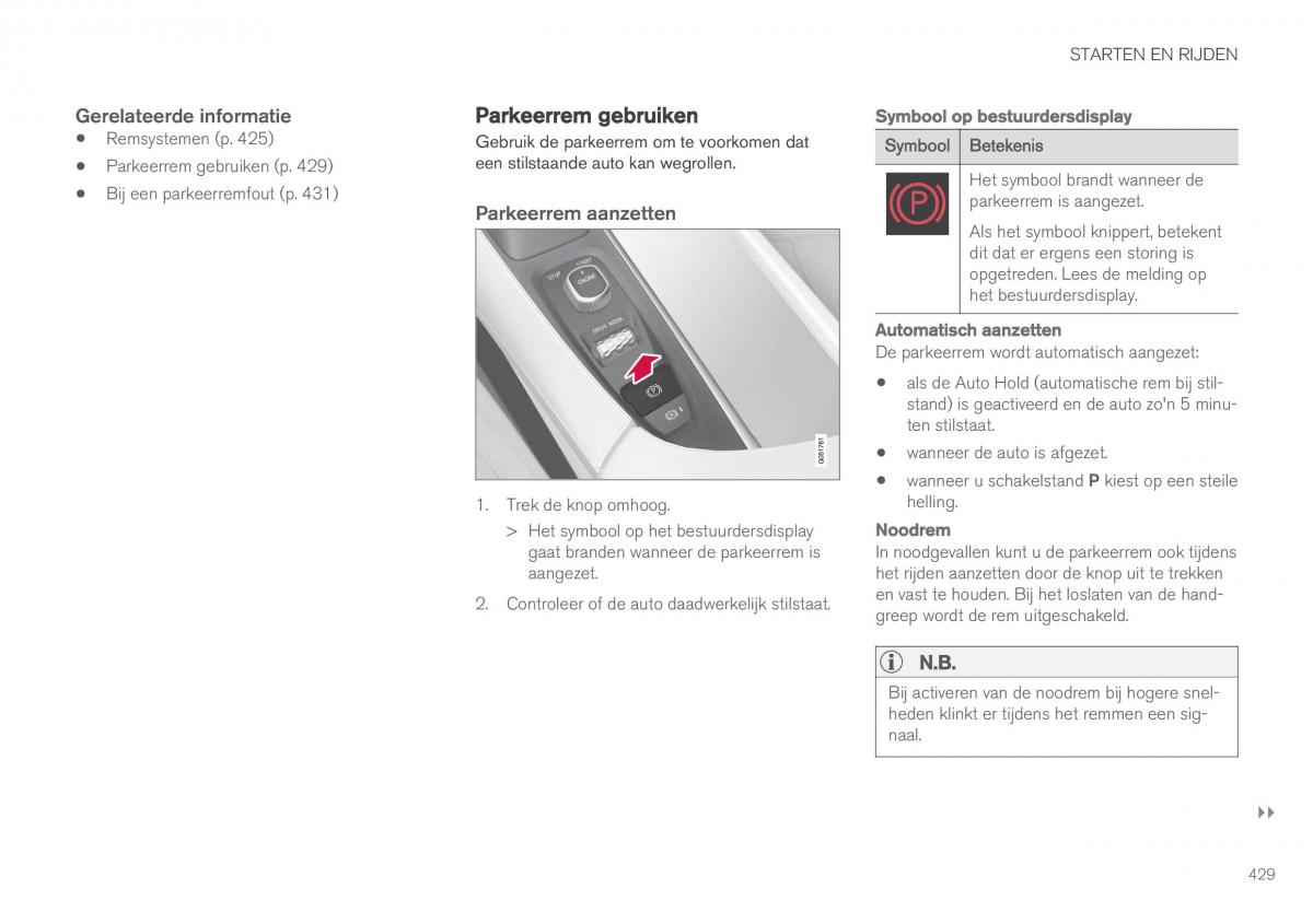 Volvo XC90 II 2 handleiding / page 431