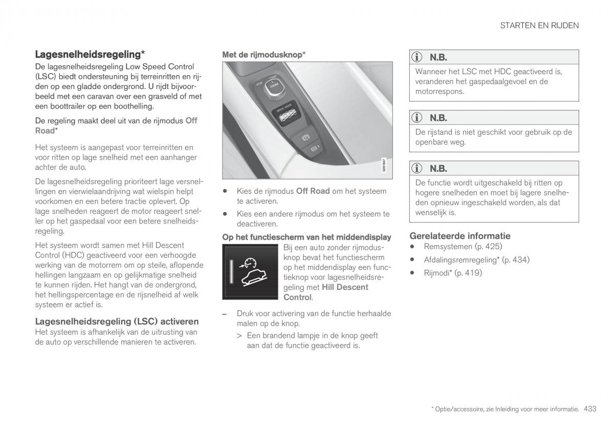 Volvo XC90 II 2 handleiding / page 435