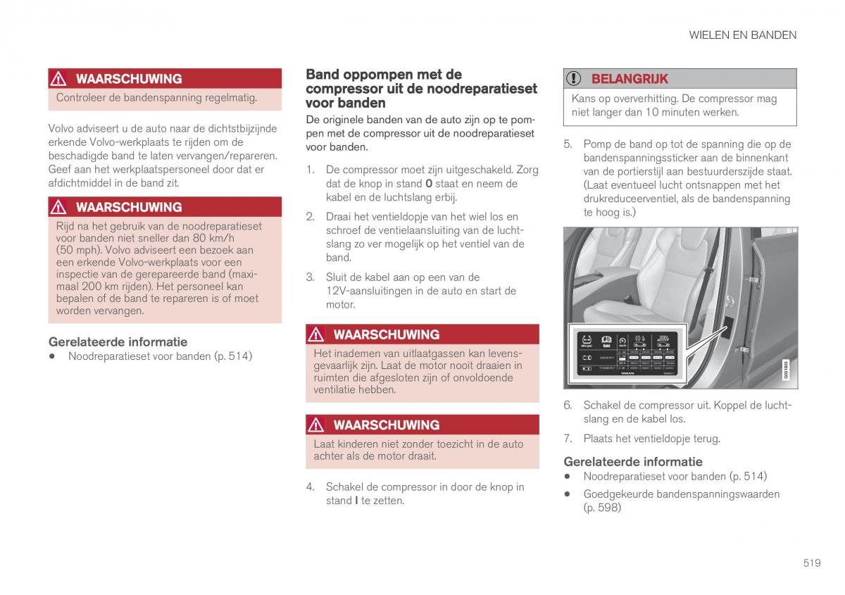 Volvo XC90 II 2 handleiding / page 521