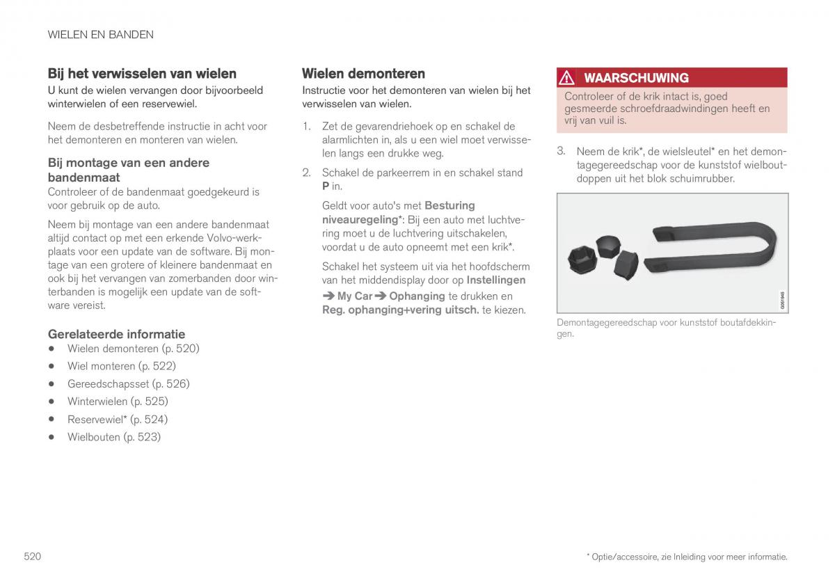 Volvo XC90 II 2 handleiding / page 522