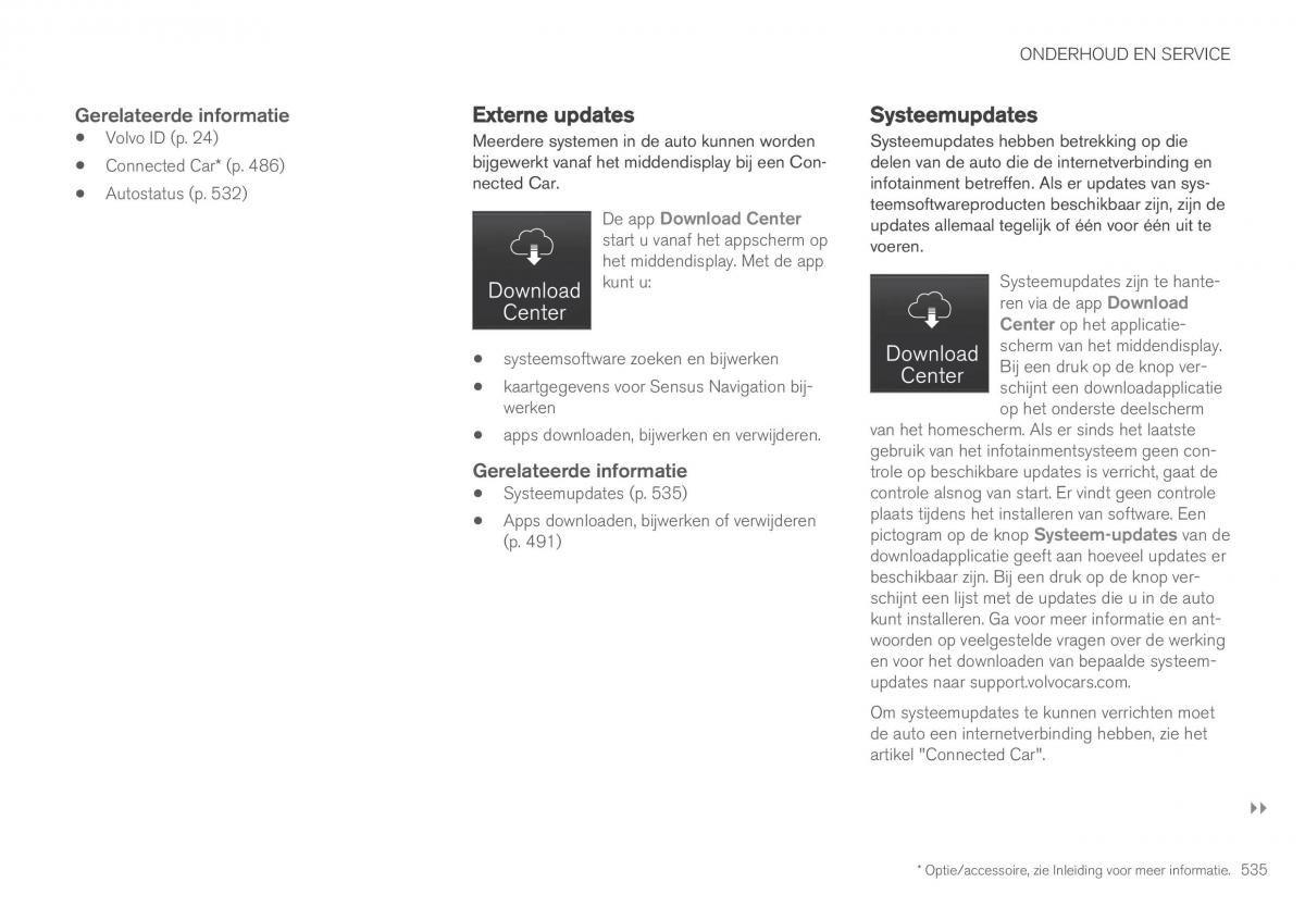 Volvo XC90 II 2 handleiding / page 537