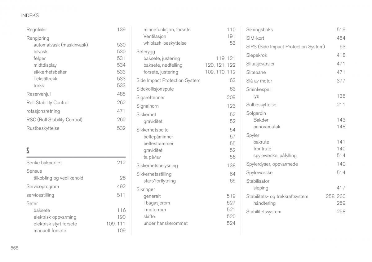 Volvo XC90 II 2 bruksanvisningen / page 570