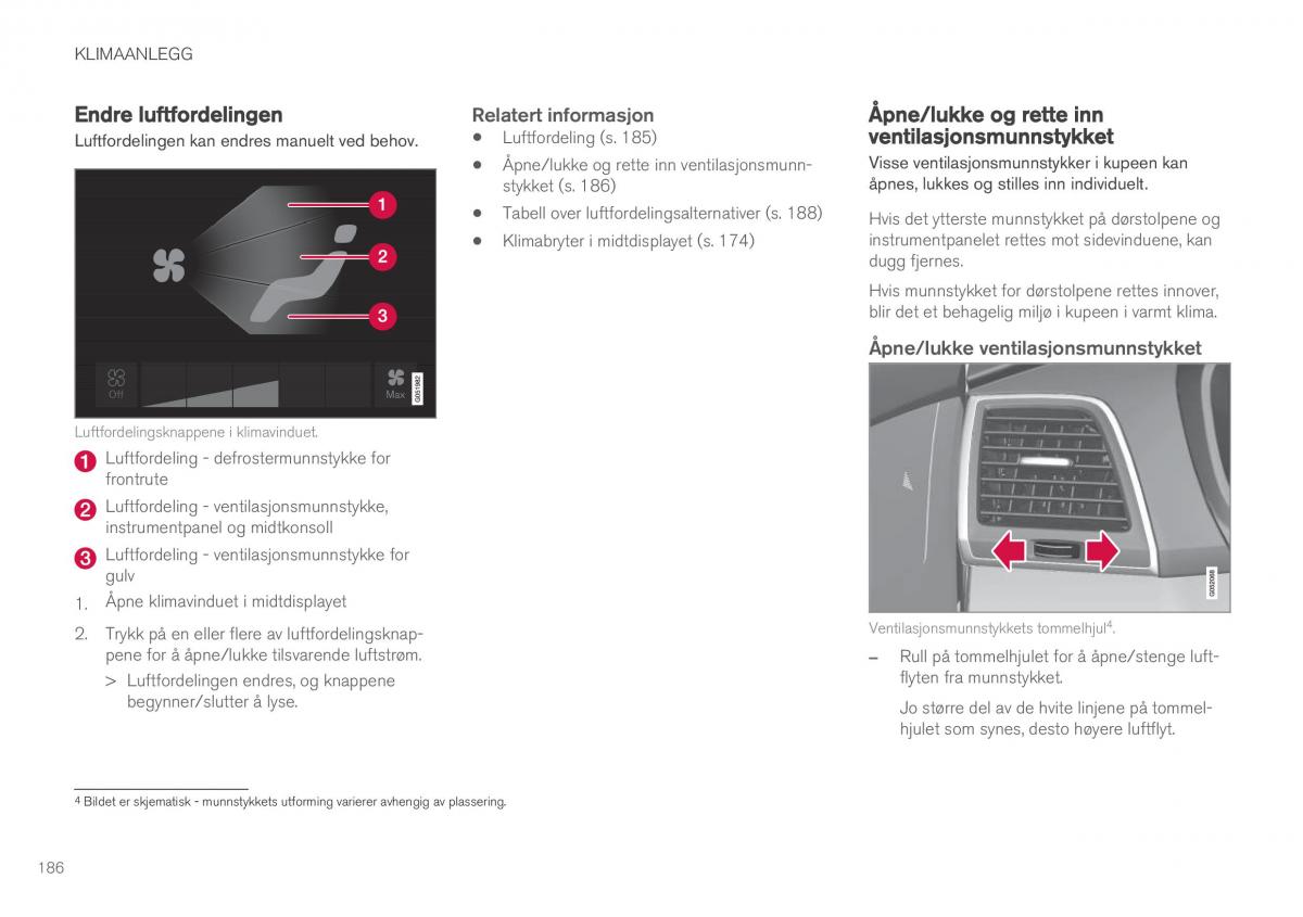 Volvo XC90 II 2 bruksanvisningen / page 188