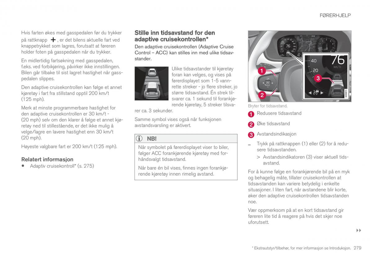 Volvo XC90 II 2 bruksanvisningen / page 281