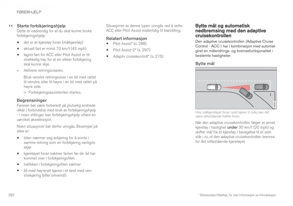 Volvo XC90 II 2 bruksanvisningen / page 284