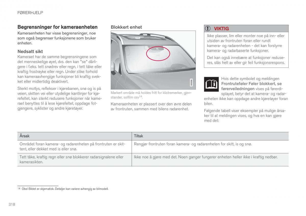 Volvo XC90 II 2 bruksanvisningen / page 320