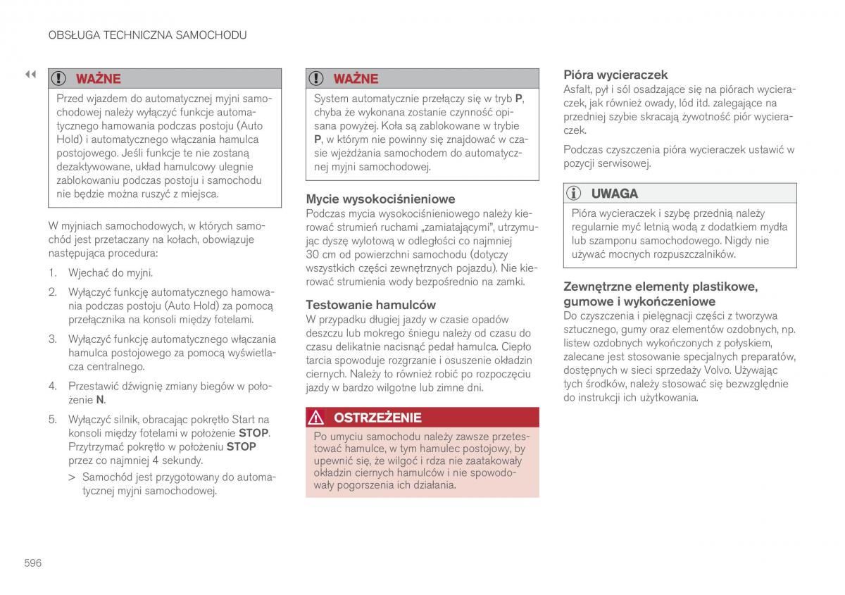 Volvo XC90 II 2 instrukcja obslugi / page 598