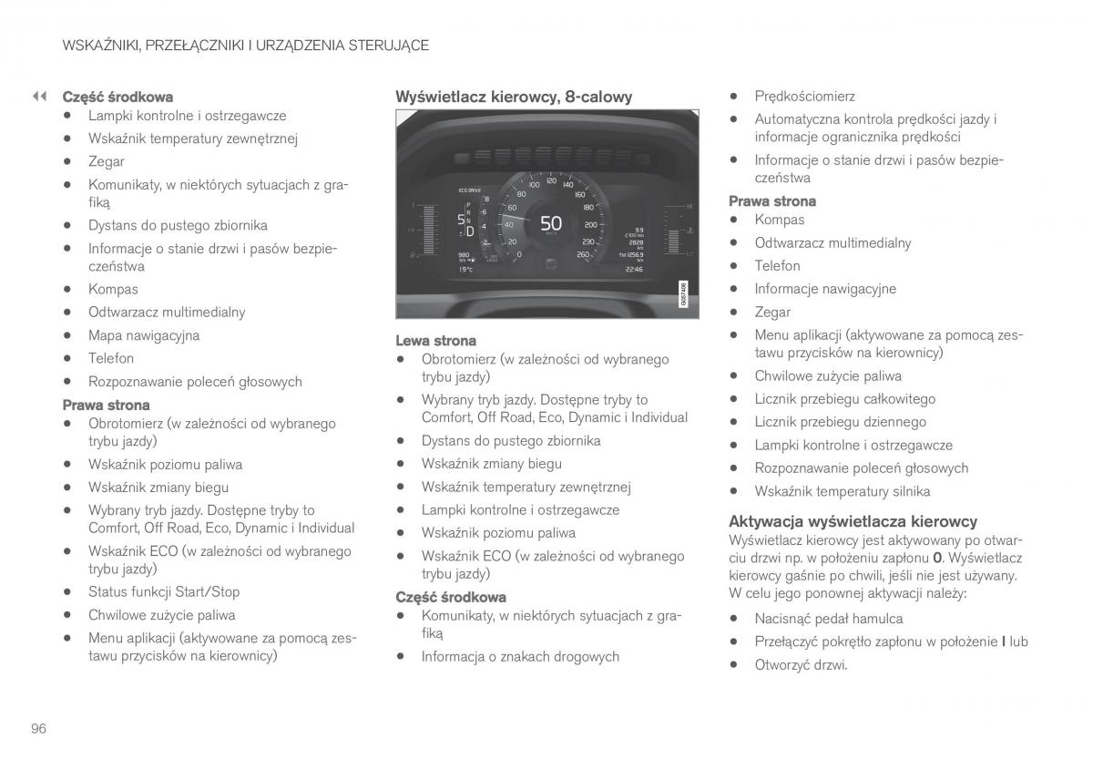 Volvo XC90 II 2 instrukcja obslugi / page 98