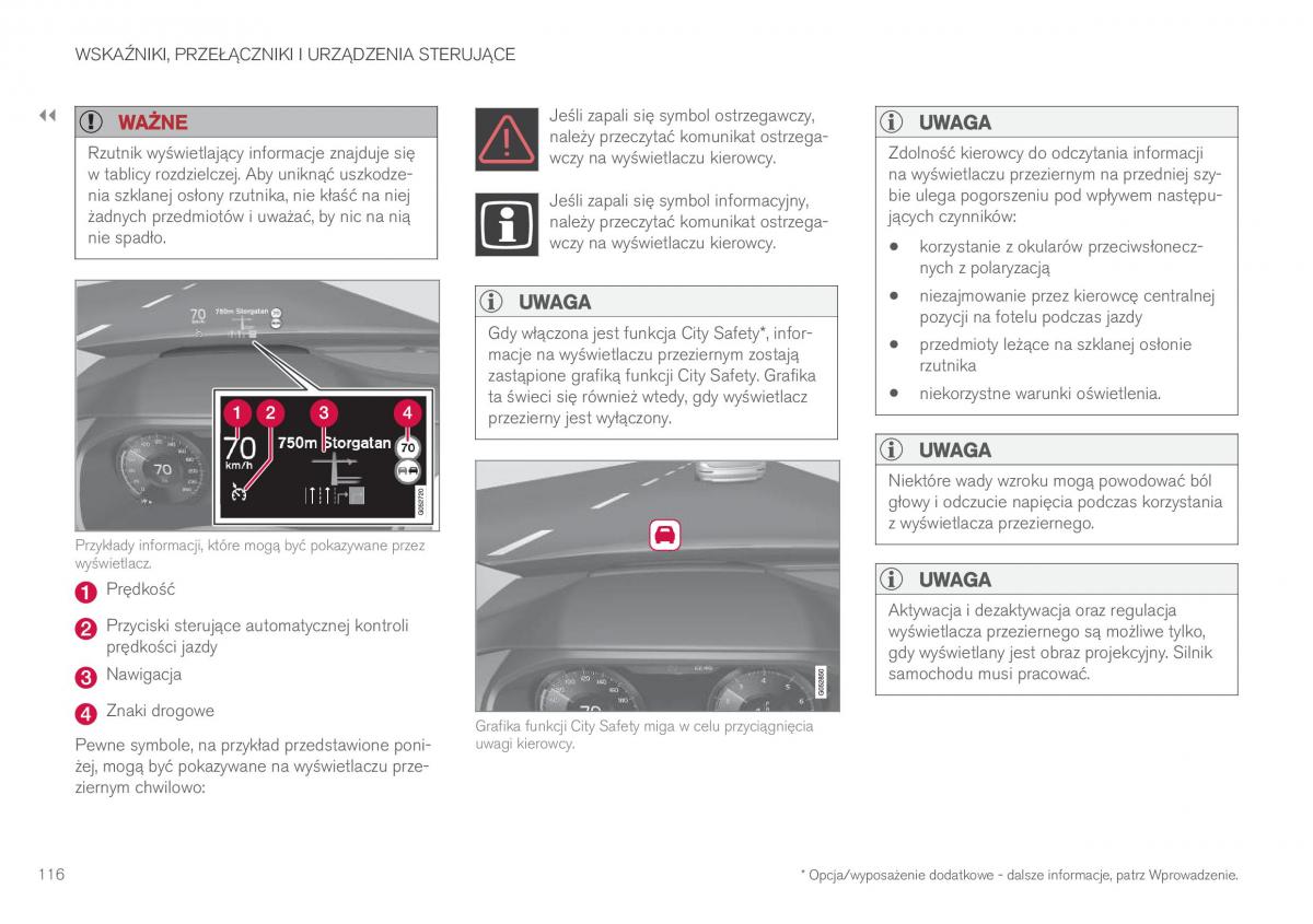 Volvo XC90 II 2 instrukcja obslugi / page 118