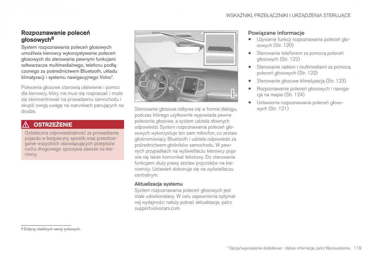 Volvo XC90 II 2 instrukcja obslugi / page 121