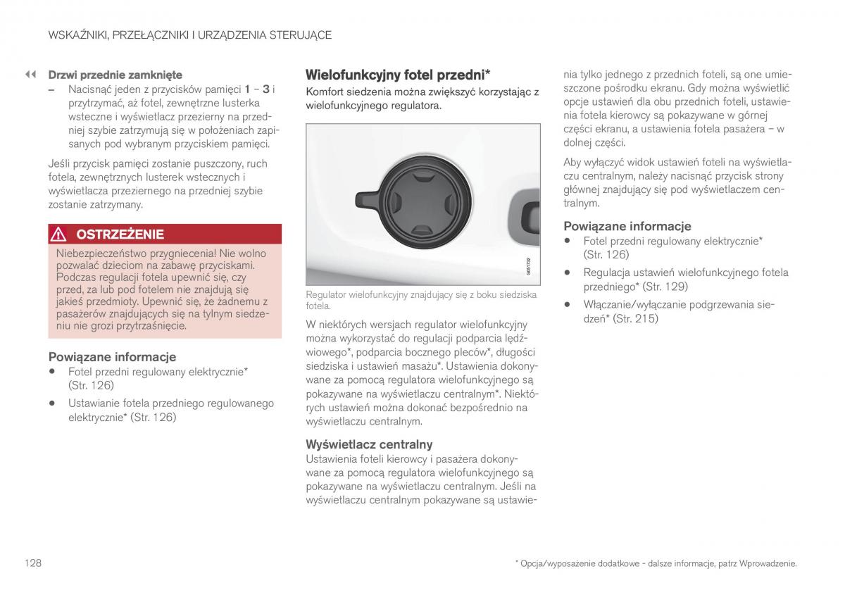 Volvo XC90 II 2 instrukcja obslugi / page 130