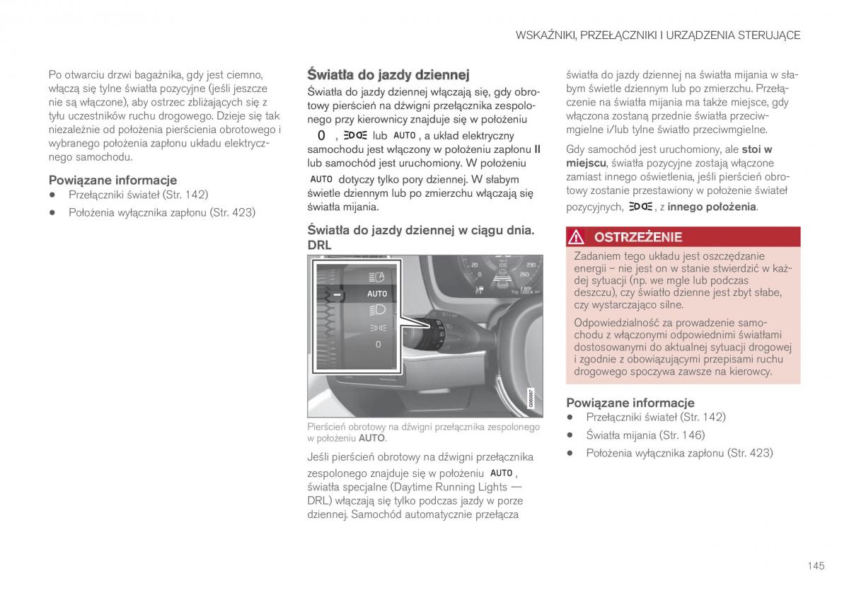 Volvo XC90 II 2 instrukcja obslugi / page 147