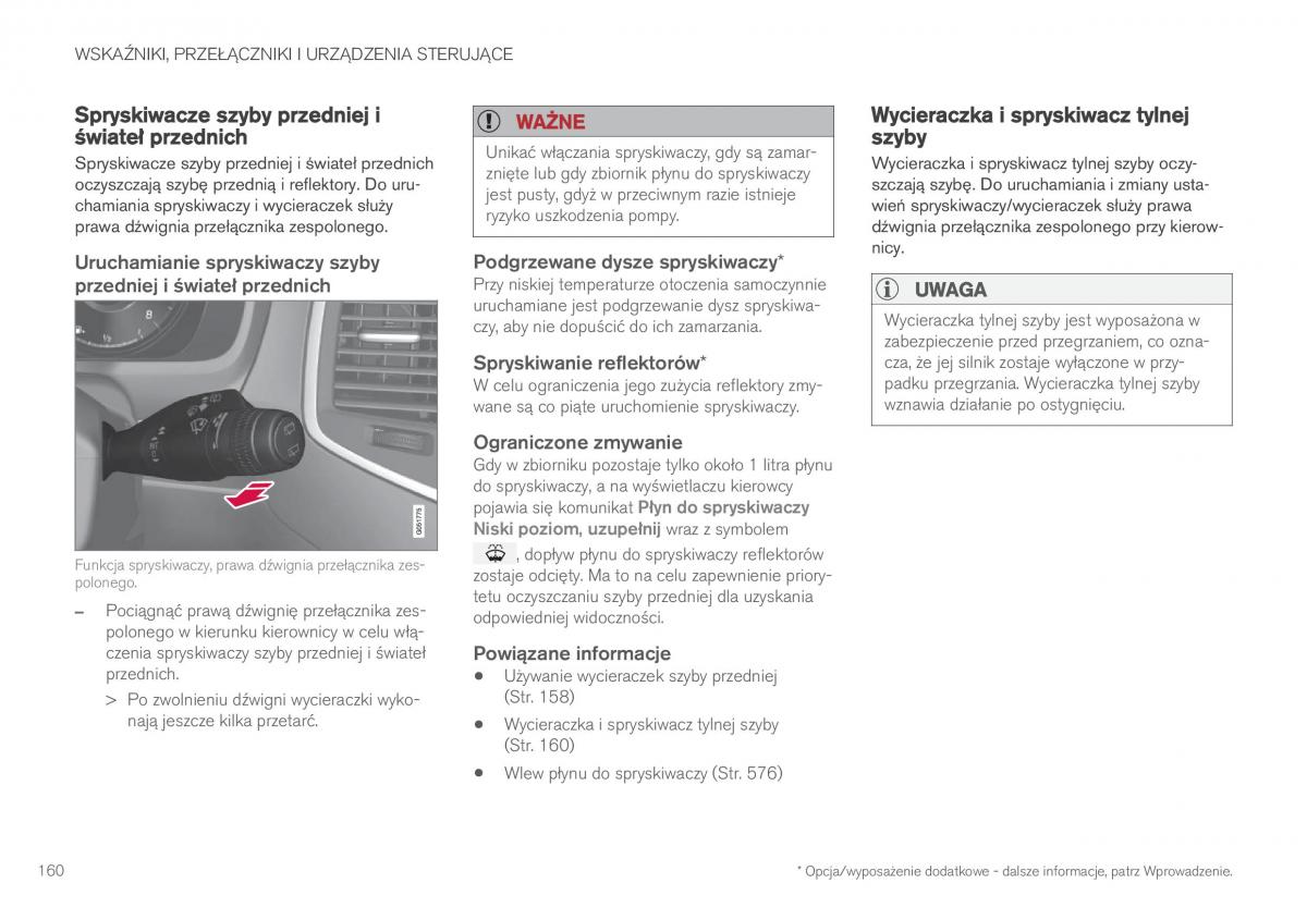 Volvo XC90 II 2 instrukcja obslugi / page 162