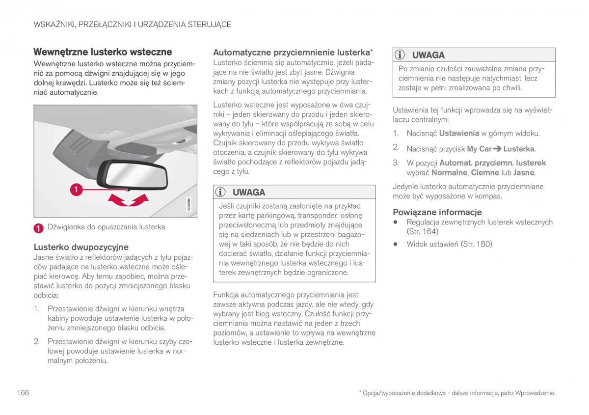 Volvo XC90 II 2 instrukcja obslugi / page 168