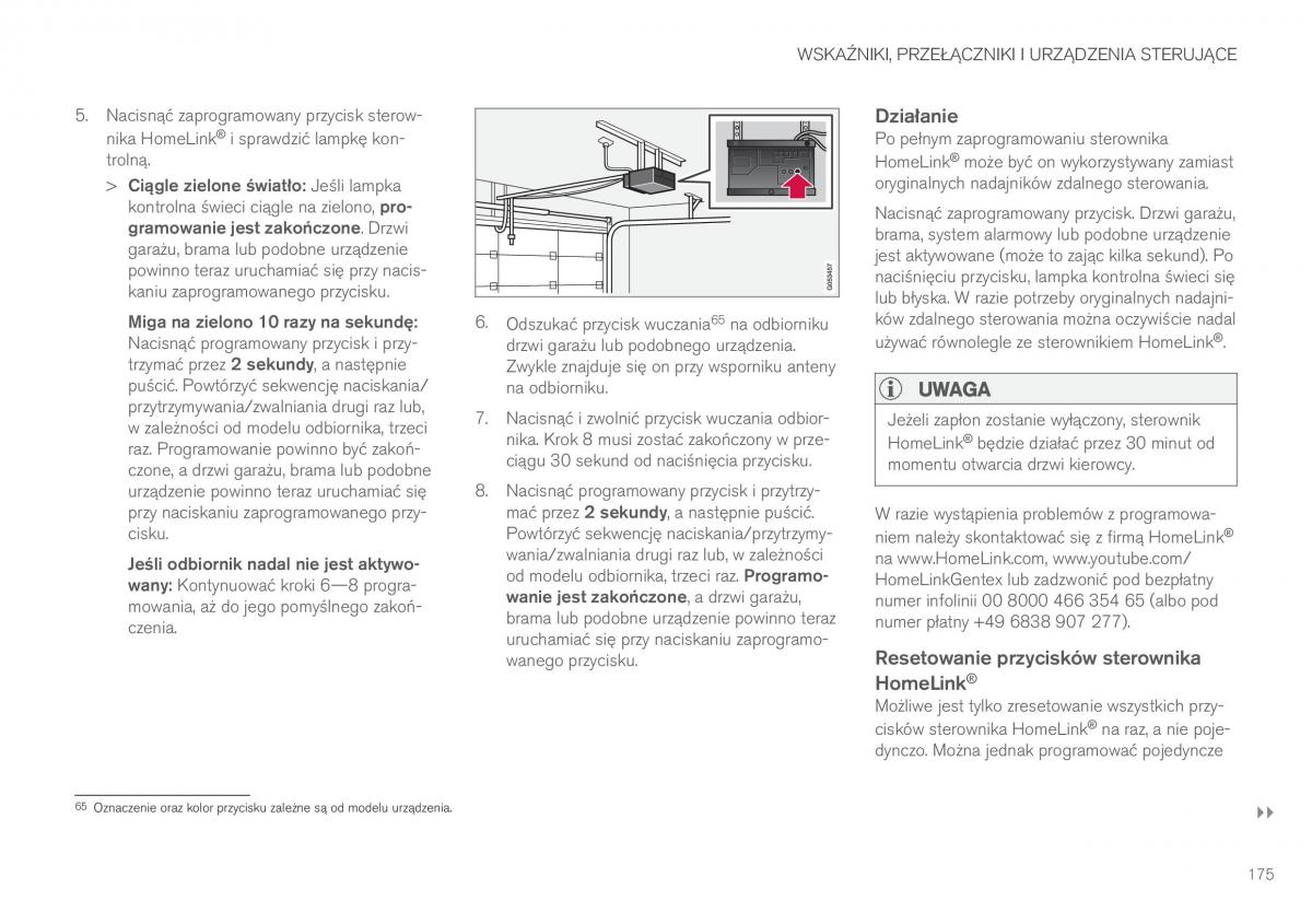 Volvo XC90 II 2 instrukcja obslugi / page 177