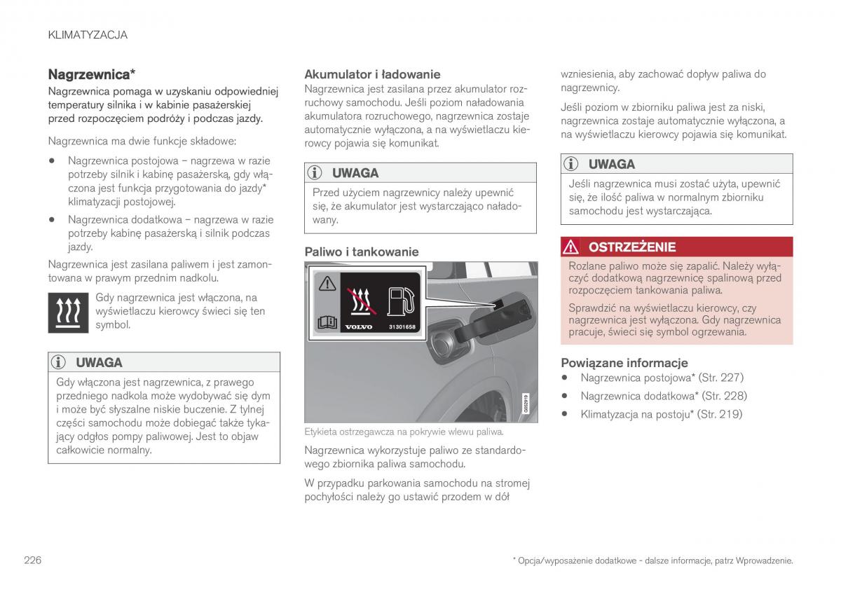 Volvo XC90 II 2 instrukcja obslugi / page 228