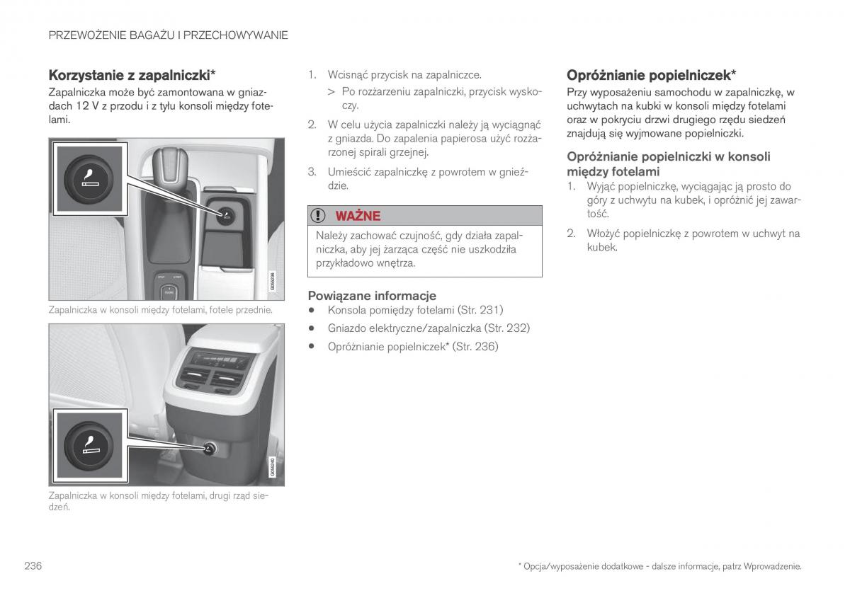 Volvo XC90 II 2 instrukcja obslugi / page 238