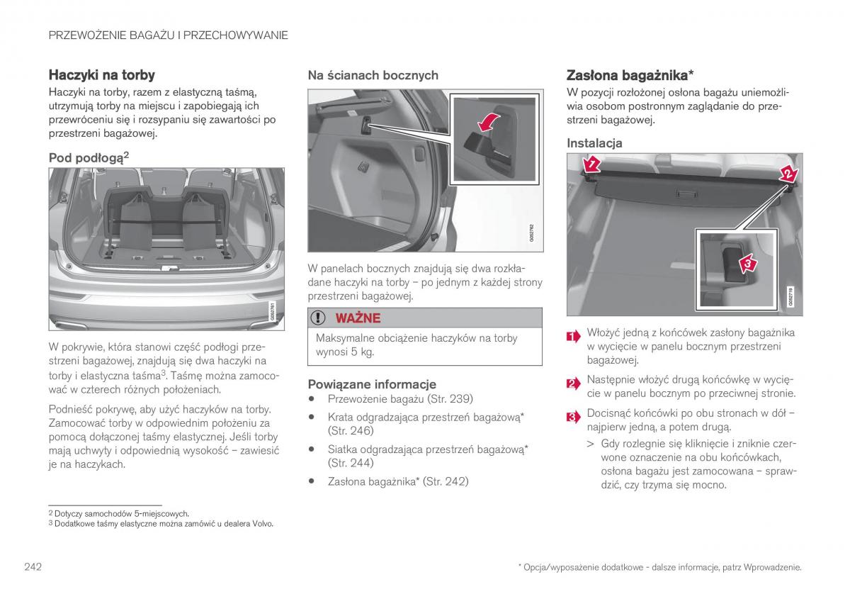 Volvo XC90 II 2 instrukcja obslugi / page 244