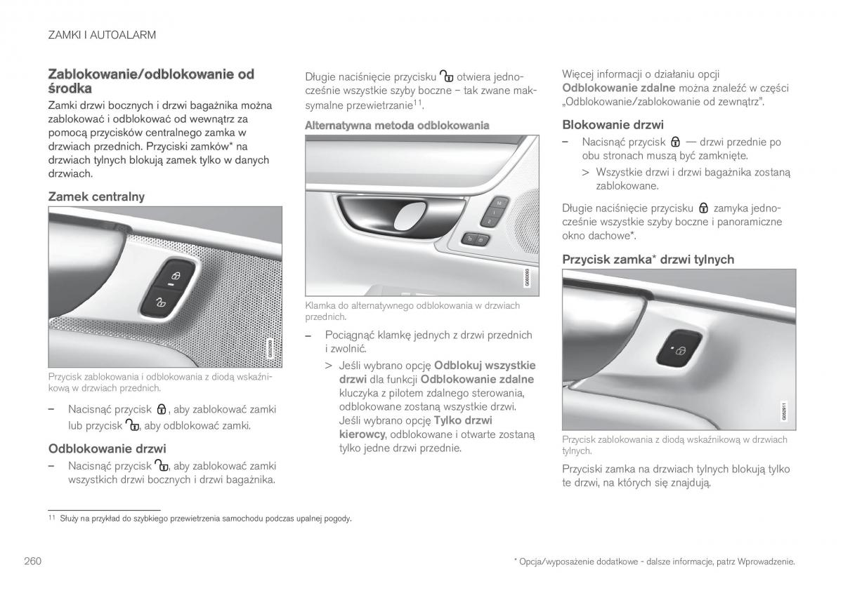 Volvo XC90 II 2 instrukcja obslugi / page 262