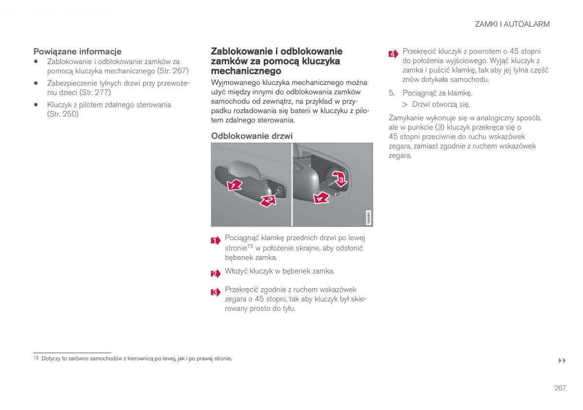 Volvo XC90 II 2 instrukcja obslugi / page 269