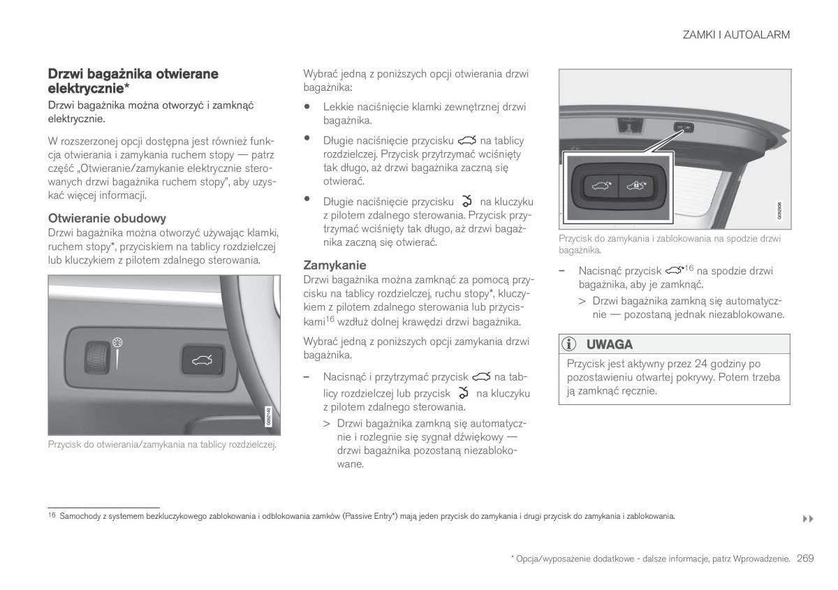 Volvo XC90 II 2 instrukcja obslugi / page 271