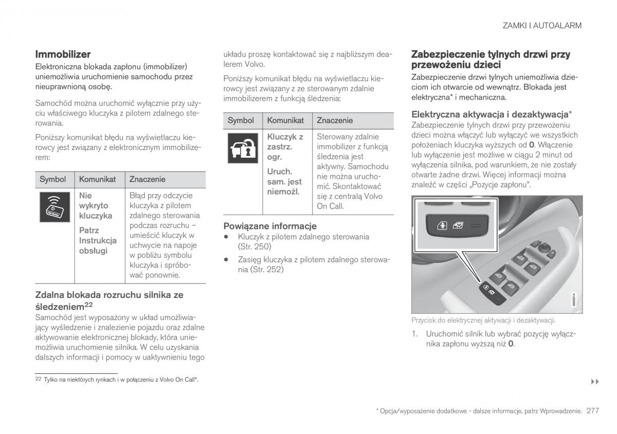 Volvo XC90 II 2 instrukcja obslugi / page 279