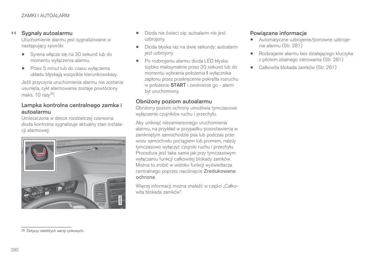 Volvo XC90 II 2 instrukcja obslugi / page 282