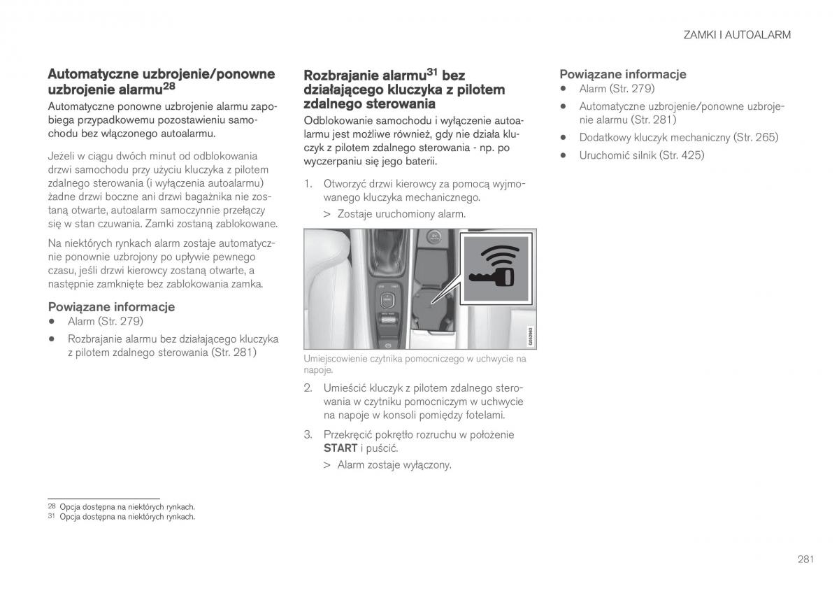 Volvo XC90 II 2 instrukcja obslugi / page 283