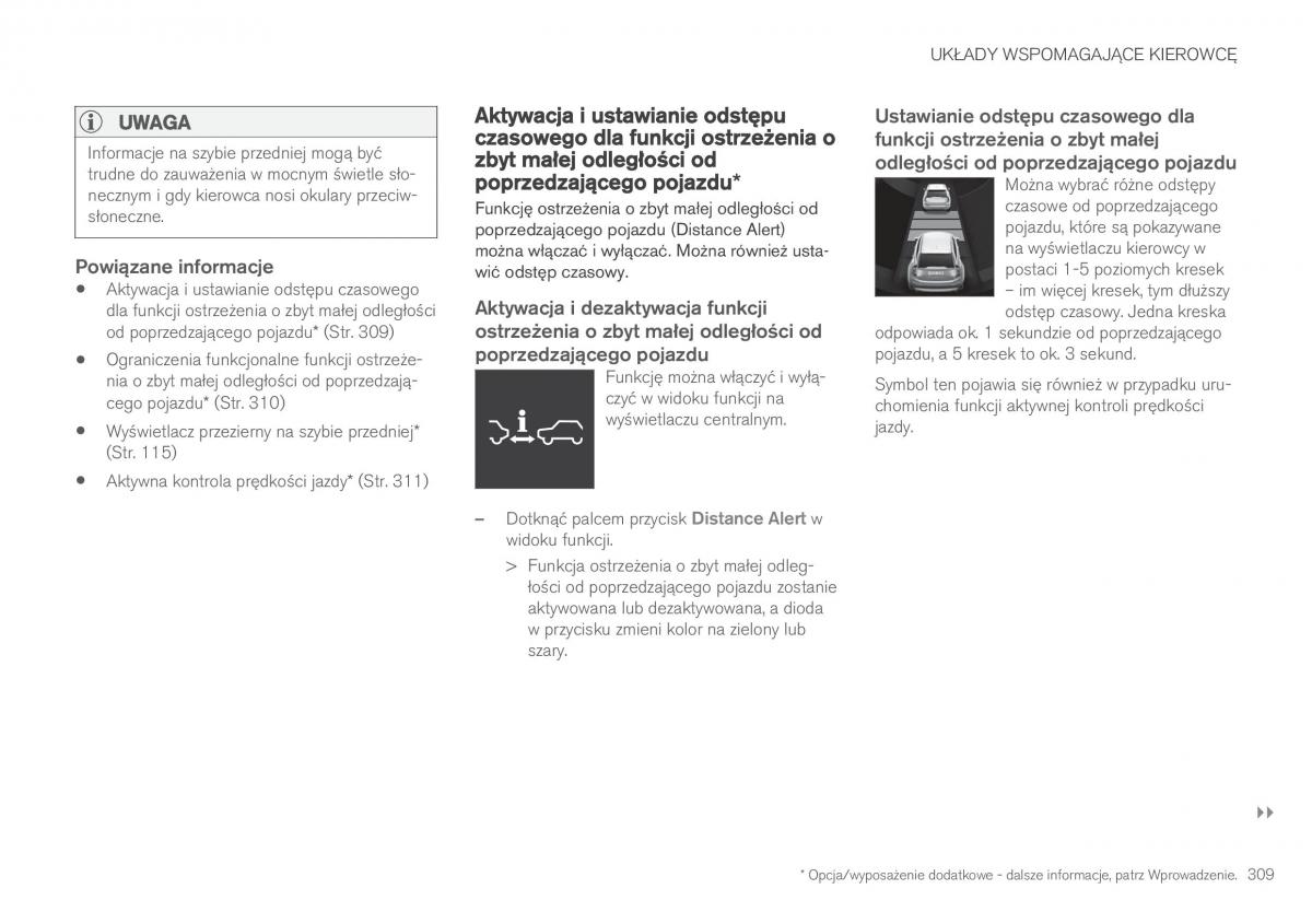 Volvo XC90 II 2 instrukcja obslugi / page 311