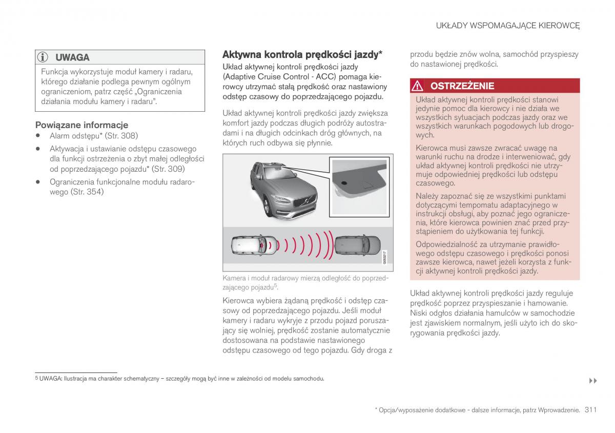 Volvo XC90 II 2 instrukcja obslugi / page 313