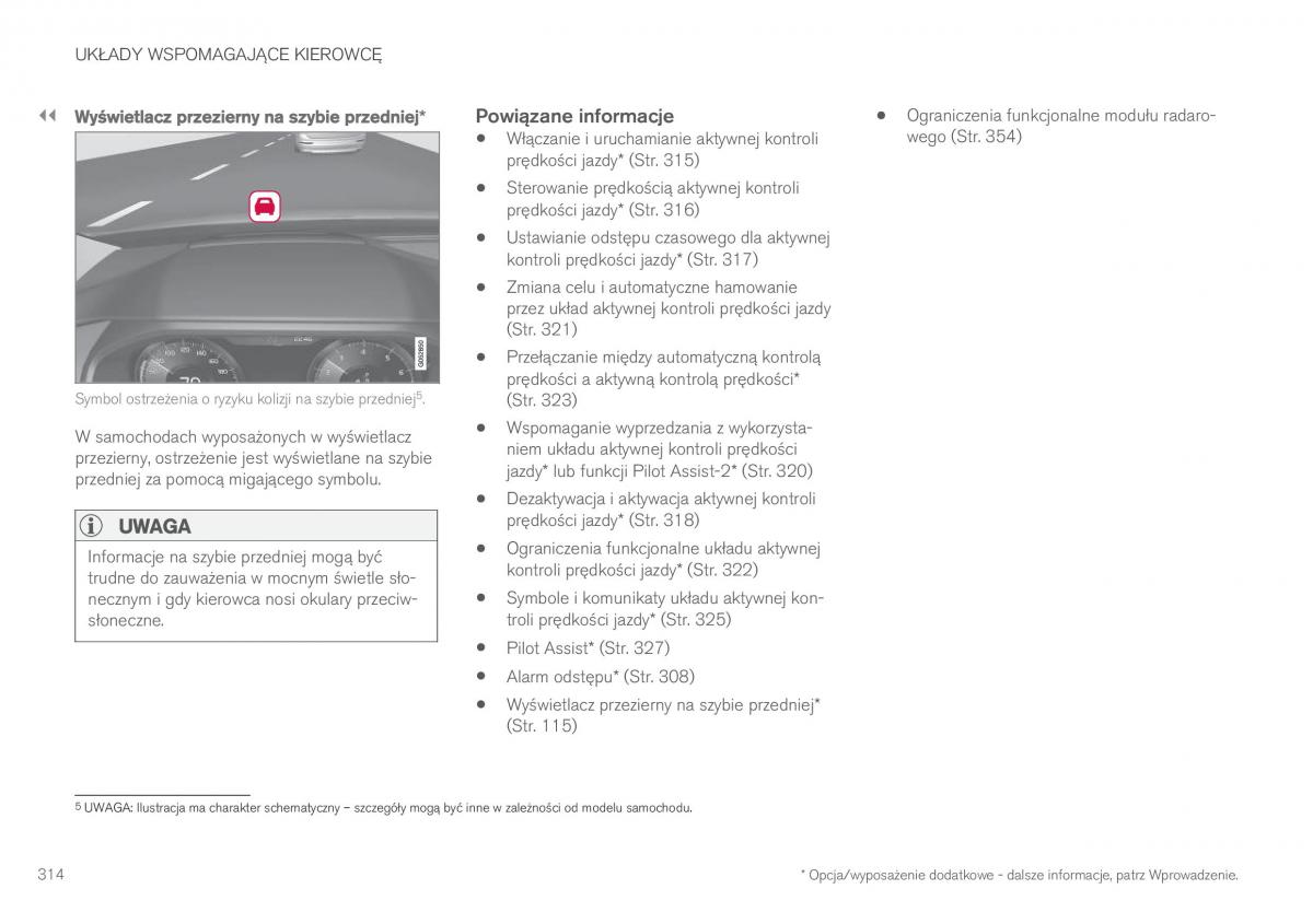 Volvo XC90 II 2 instrukcja obslugi / page 316