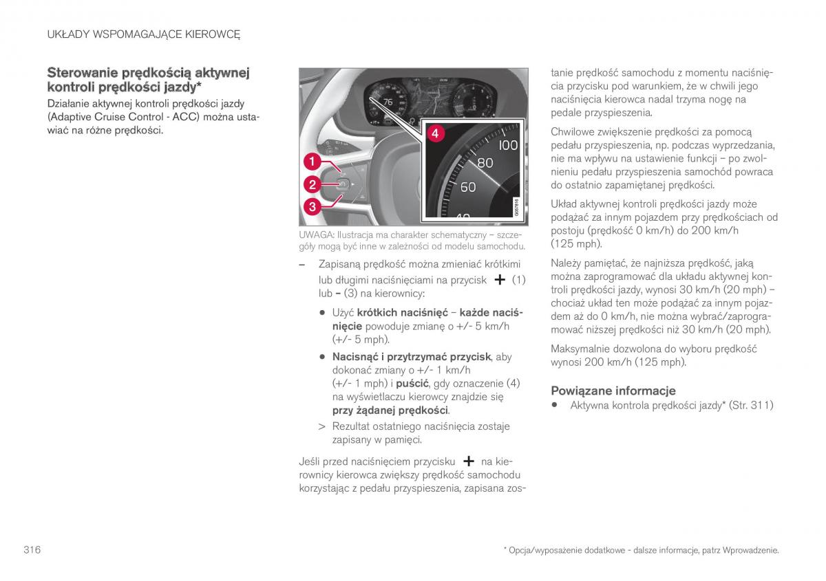 Volvo XC90 II 2 instrukcja obslugi / page 318