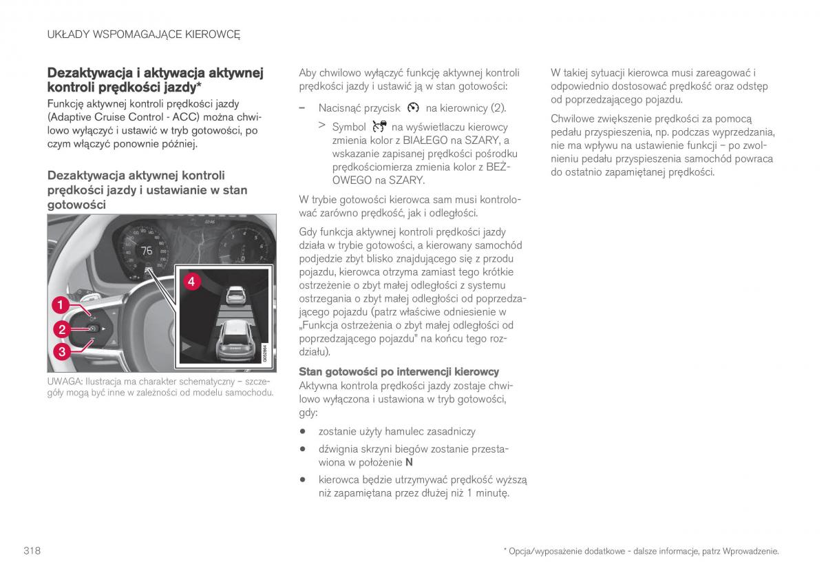 Volvo XC90 II 2 instrukcja obslugi / page 320